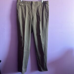 Gant Taupe Flat Front Pants Men’s Size 36x30 Business Casual